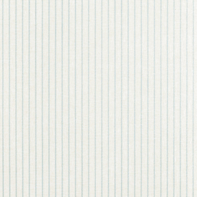 Thibaut Ryker Stripe Cream And Robin'S Egg Wallpaper