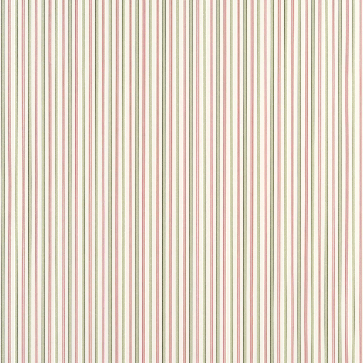 Thibaut Conner Stripe Green And Pink Wallpaper