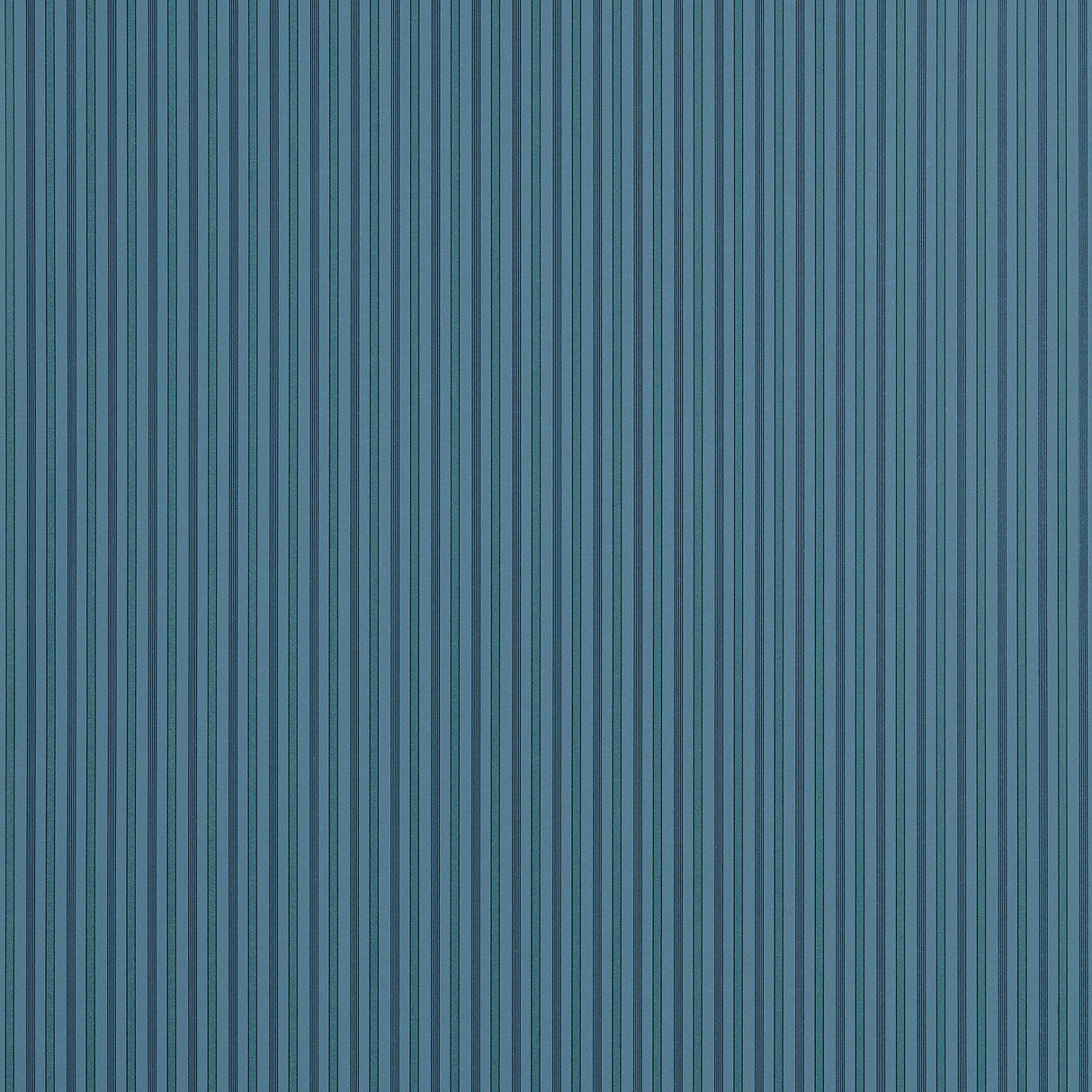 Thibaut CONNER STRIPE Peacock Blue Wallpaper