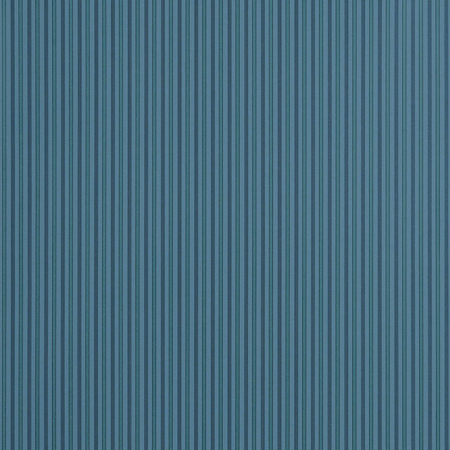 Thibaut CONNER STRIPE Peacock Blue Wallpaper