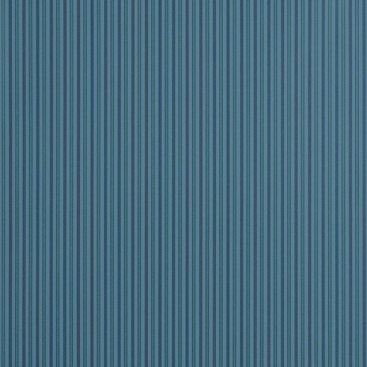 Thibaut Conner Stripe Peacock Blue Wallpaper