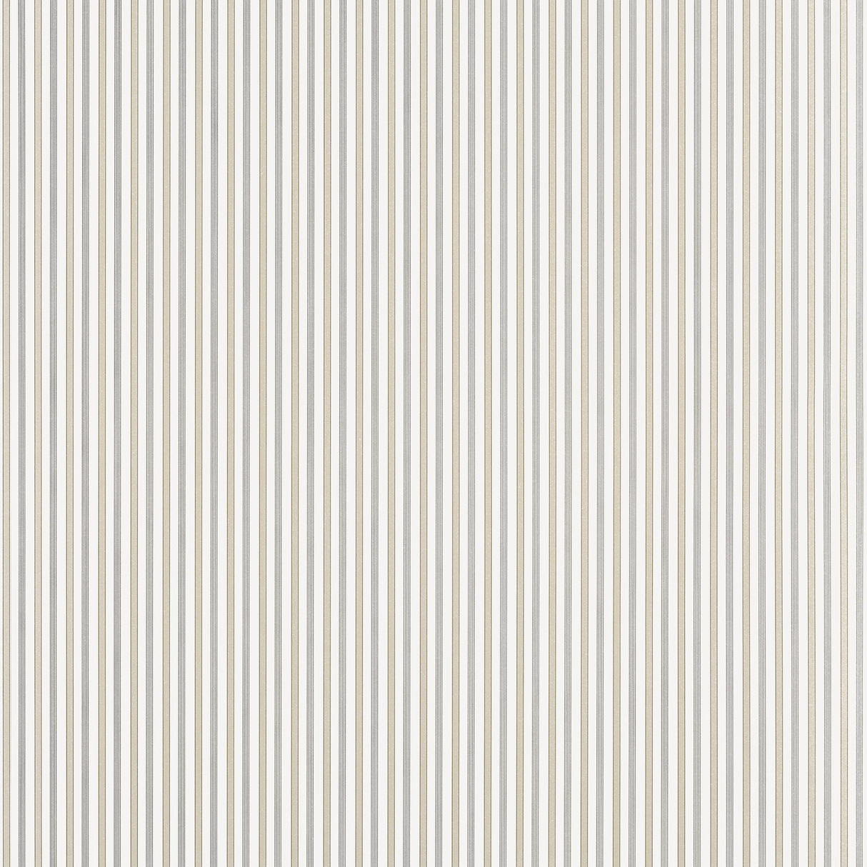 Thibaut CONNER STRIPE Beige and Grey Wallpaper