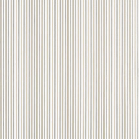 Thibaut CONNER STRIPE Beige and Grey Wallpaper