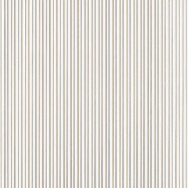 Thibaut Conner Stripe Beige And Grey Wallpaper