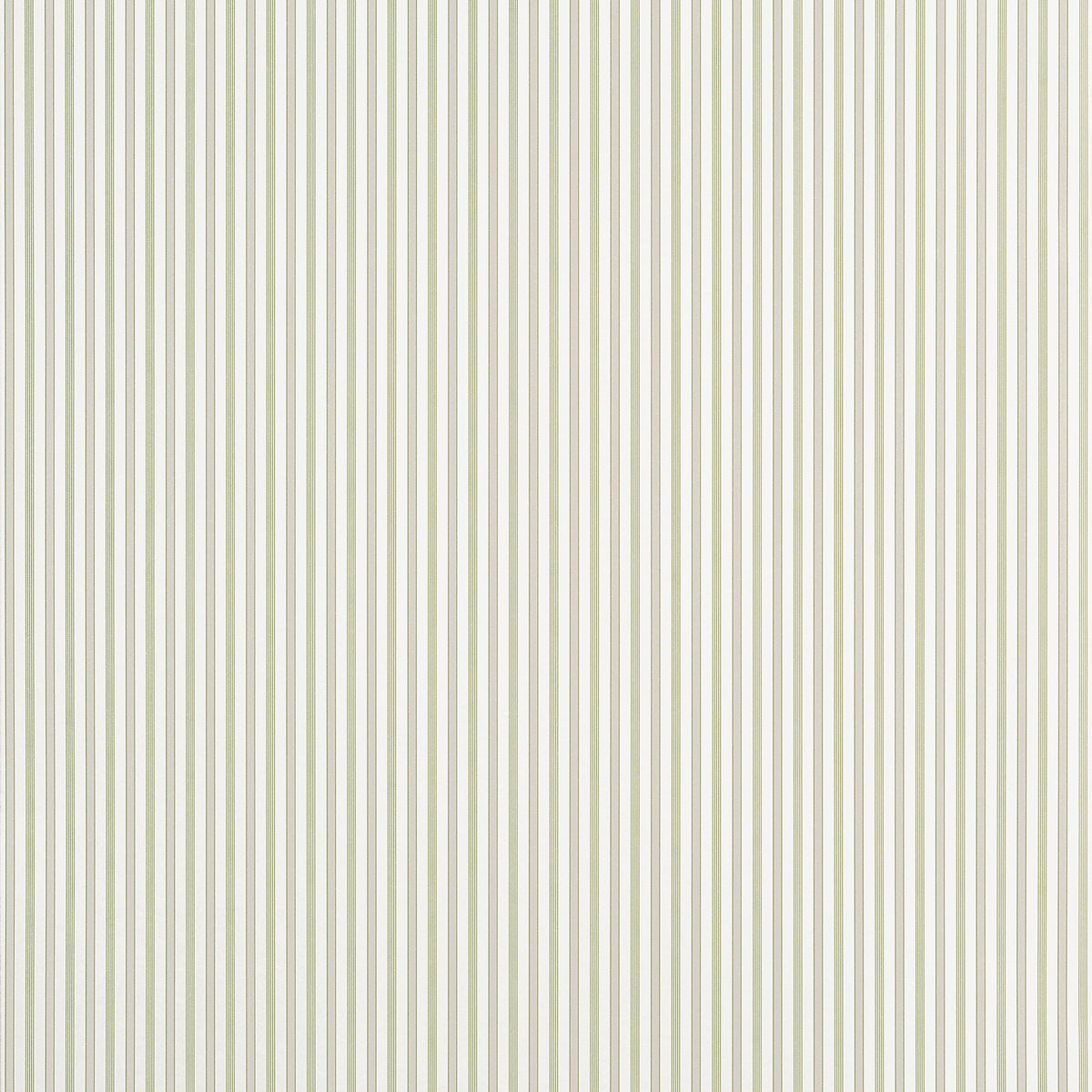 Thibaut Conner Stripe Green And Beige Wallpaper
