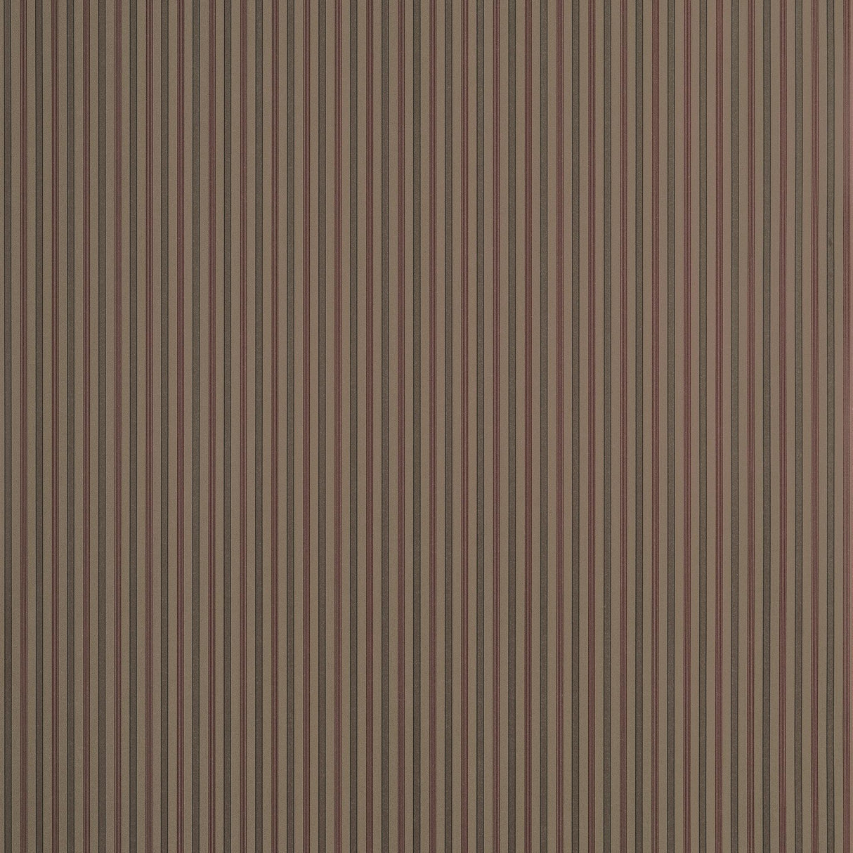 Thibaut CONNER STRIPE Brown Wallpaper