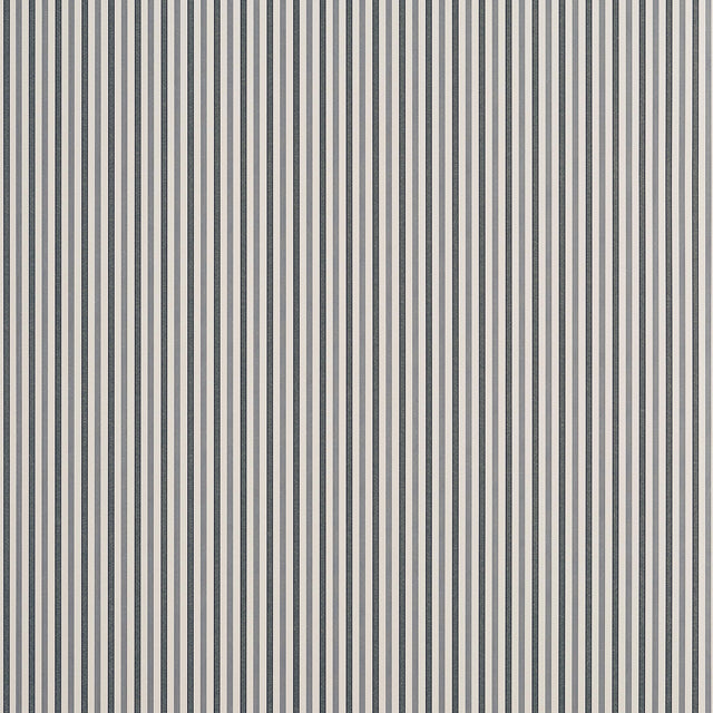 Thibaut Conner Stripe Charcoal Wallpaper