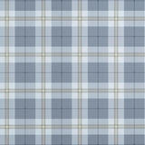 Thibaut Douglas Plaid Slate Wallpaper