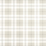 Thibaut DOUGLAS PLAID Light Beige Wallpaper