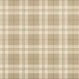 Thibaut DOUGLAS PLAID Camel Wallpaper