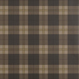 Thibaut DOUGLAS PLAID Brown Wallpaper