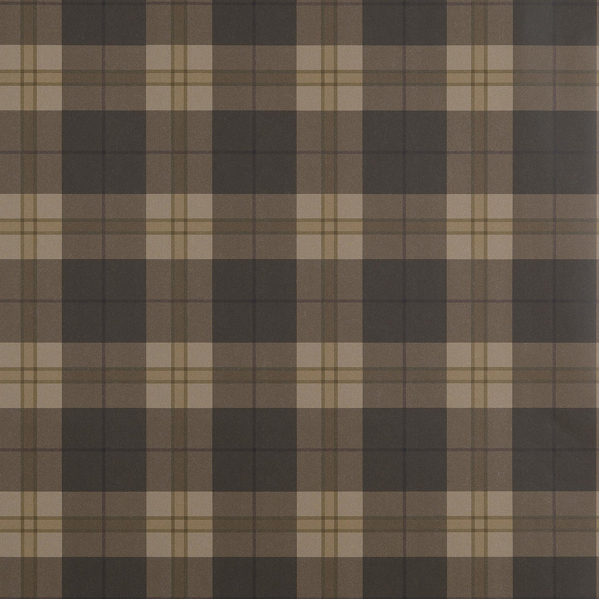 Thibaut Douglas Plaid Brown Wallpaper