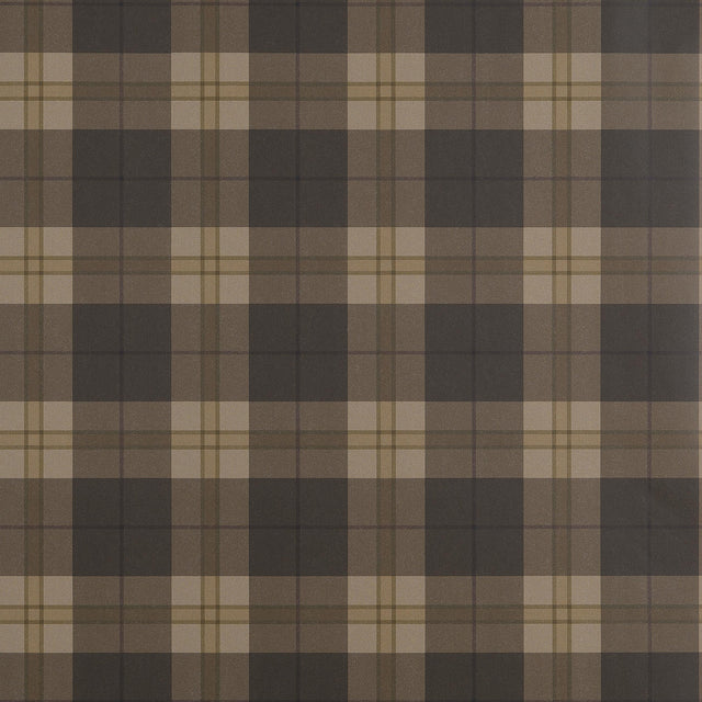 Thibaut Douglas Plaid Brown Wallpaper
