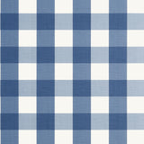 Thibaut Buffalo Check Navy Wallpaper