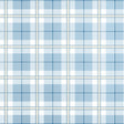Thibaut DOUGLAS PLAID Light Blue Wallpaper