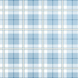 Thibaut DOUGLAS PLAID Light Blue Wallpaper