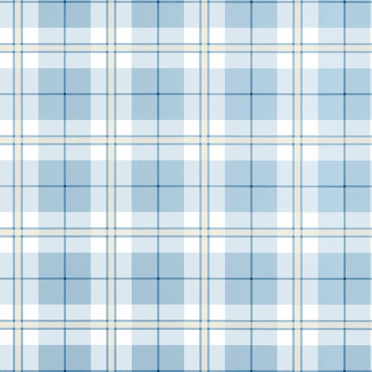 Thibaut Douglas Plaid Light Blue Wallpaper
