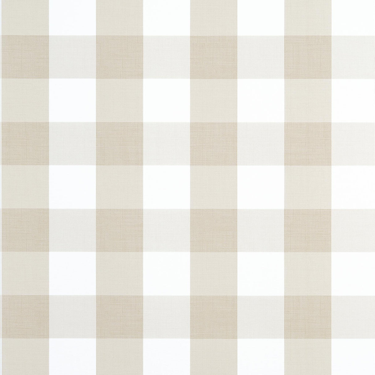 Thibaut BUFFALO CHECK Beige Wallpaper