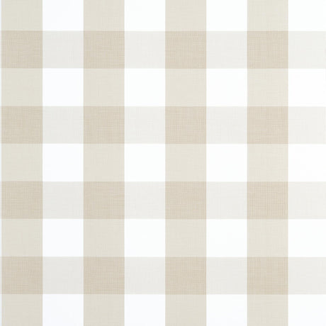 Thibaut BUFFALO CHECK Beige Wallpaper