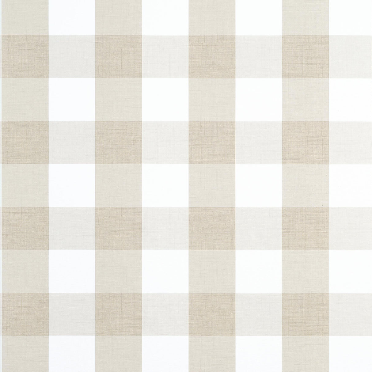 Thibaut Buffalo Check Beige Wallpaper