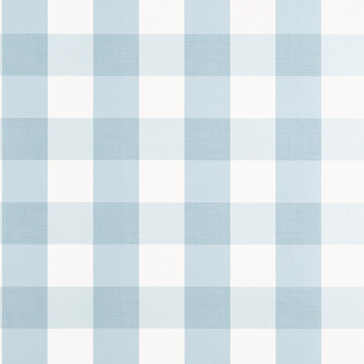 Thibaut Buffalo Check Spa Blue Wallpaper