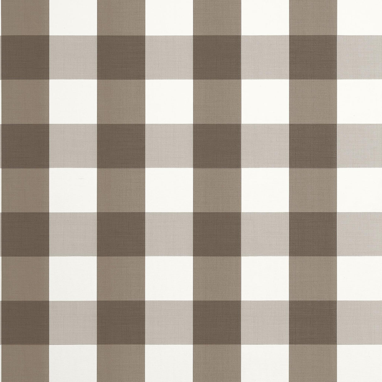 Thibaut BUFFALO CHECK Brown Wallpaper
