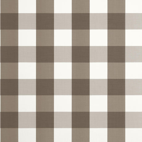 Thibaut BUFFALO CHECK Brown Wallpaper