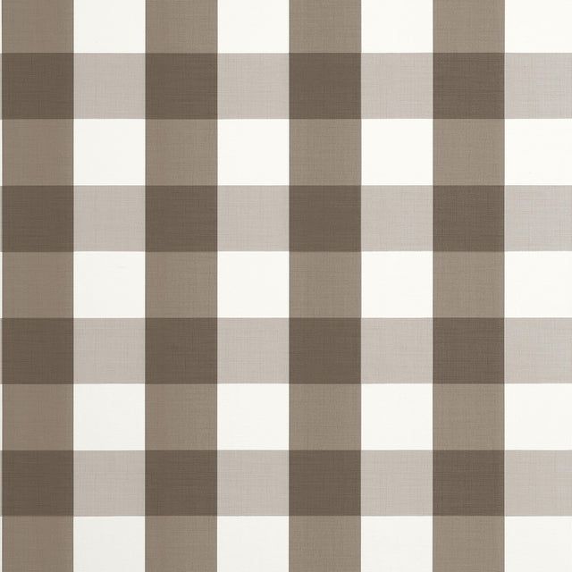 Thibaut Buffalo Check Brown Wallpaper