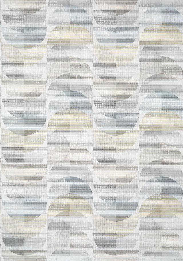 Thibaut HALF MOON Neutral Wallpaper