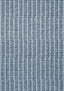 Thibaut CHANNELS Navy Wallpaper