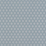 Thibaut Phoebe Metallic On Blue Wallpaper