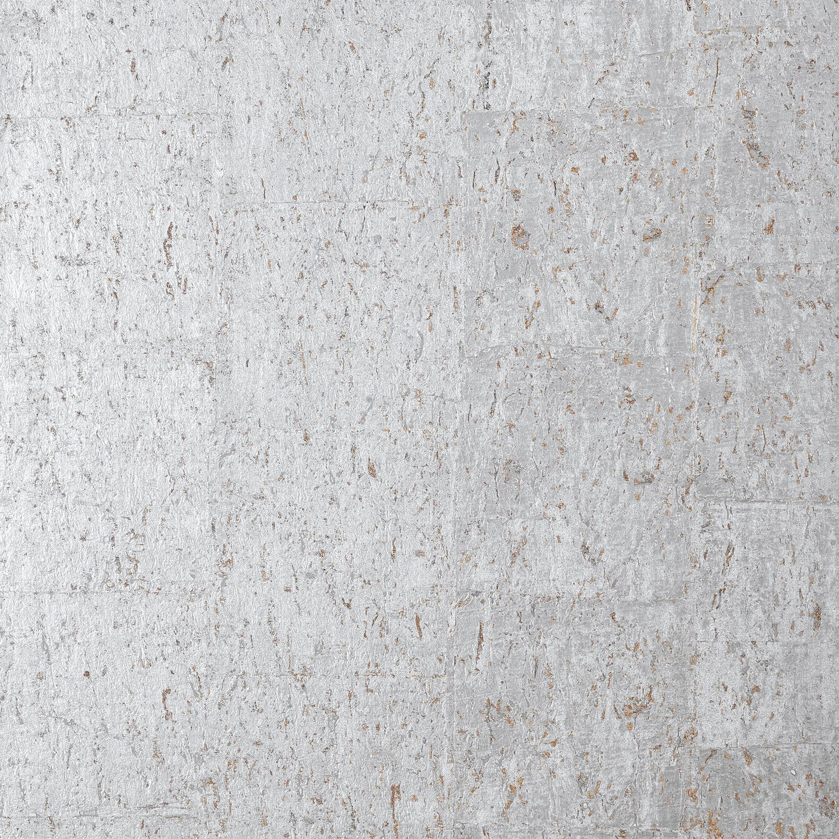 Thibaut CORK Metallic Silver Wallpaper