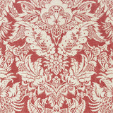 Thibaut Chardonnet Damask Red Wallpaper