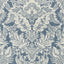 Thibaut Chardonnet Damask Navy Wallpaper