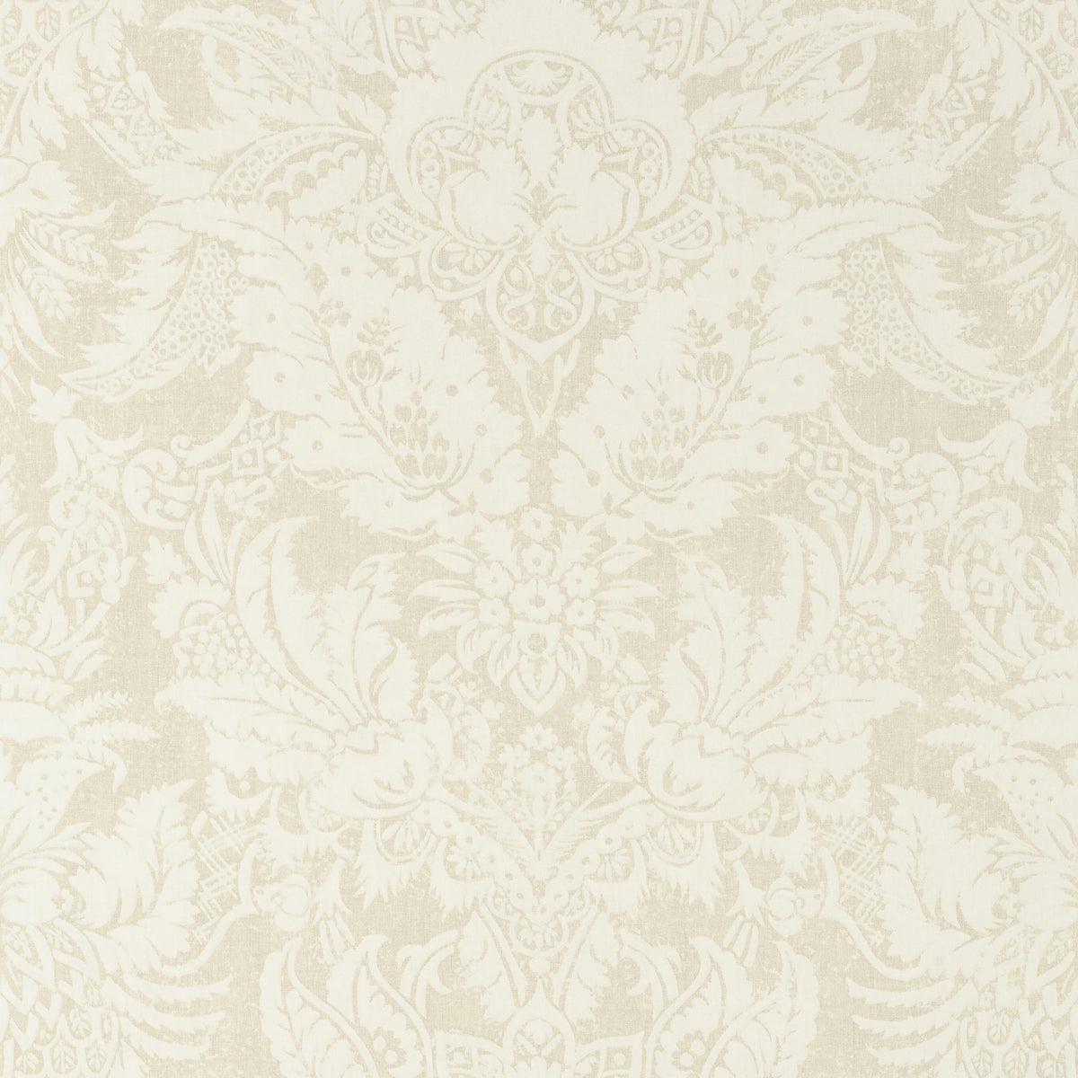 Thibaut Chardonnet Damask Cream Wallpaper