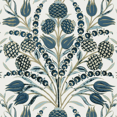 Thibaut Corneila Aqua Wallpaper
