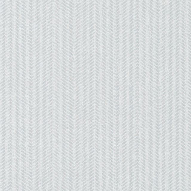 Thibaut Roscoe Herringbone Aqua Wallpaper