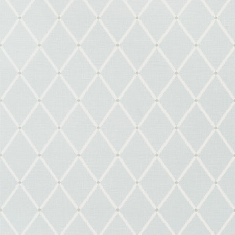 Thibaut Pompton Trellis Aqua Wallpaper