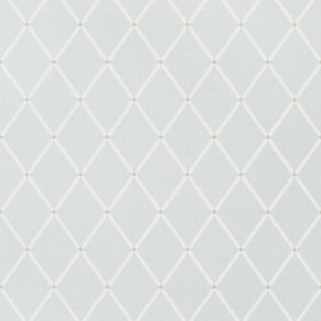 Thibaut Pompton Trellis Aqua Wallpaper