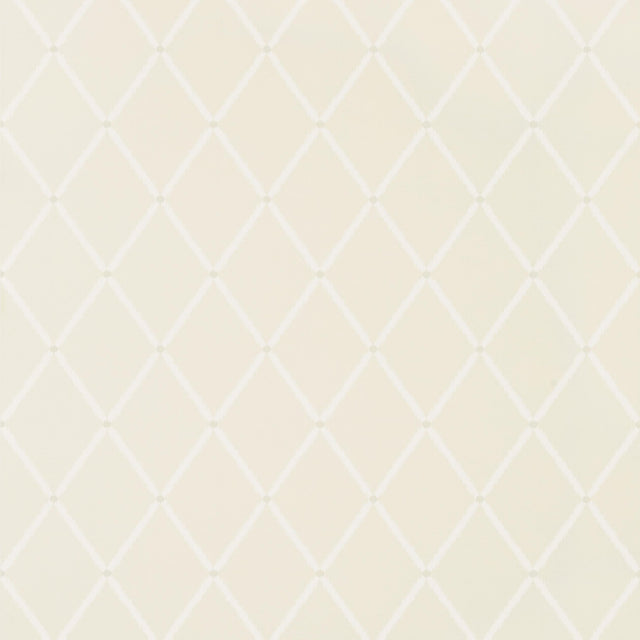 Thibaut Pompton Trellis Beige Wallpaper