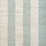 Thibaut Crossroad Stripe Aqua Wallpaper