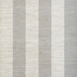 Thibaut Crossroad Stripe Grey Wallpaper