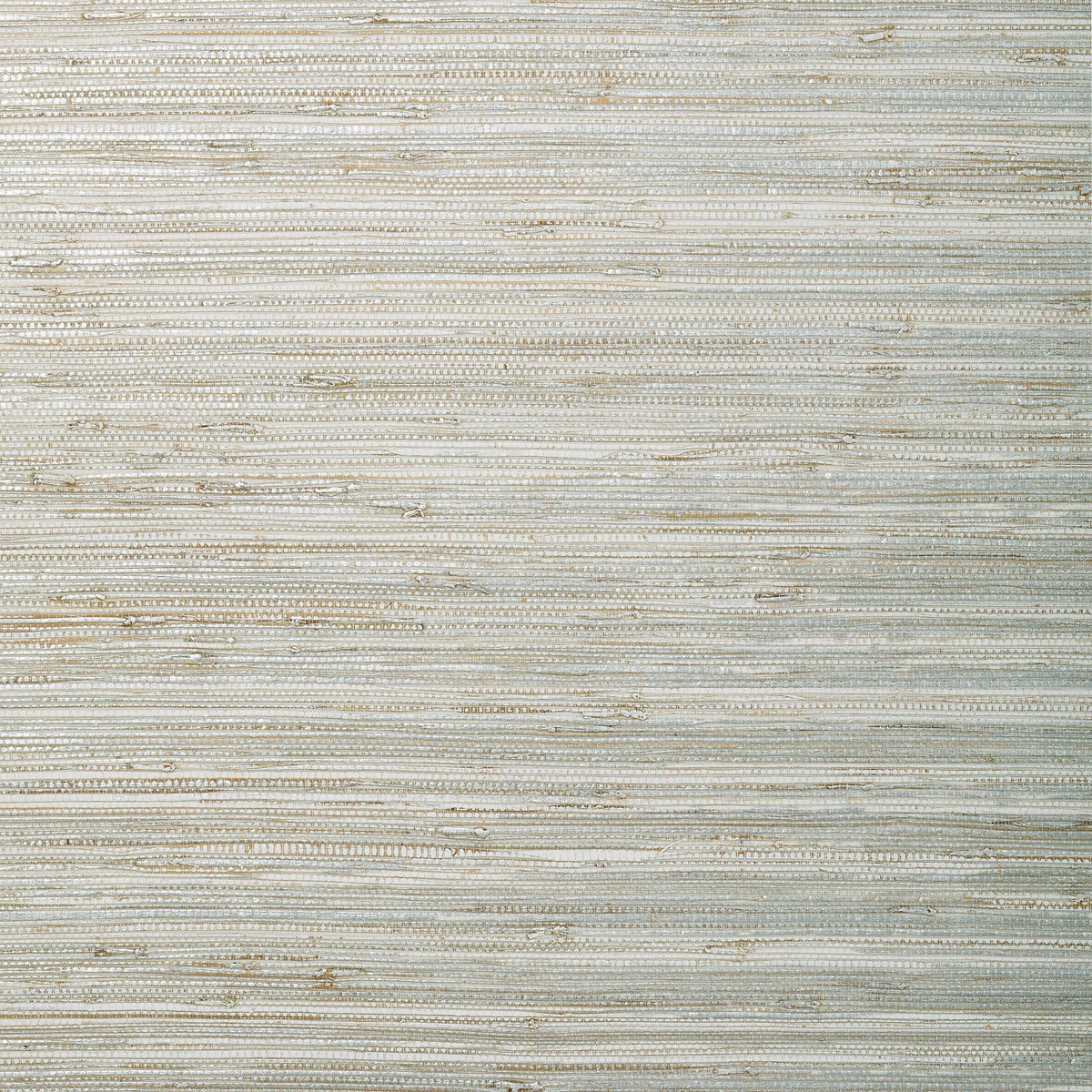 Thibaut Canyon White Silver Wallpaper