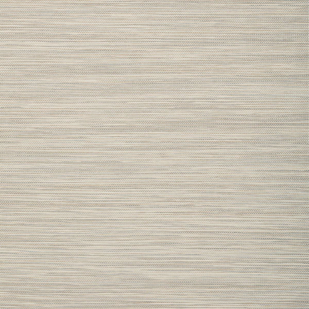 Thibaut Stream Weave Beige And Silver Wallpaper