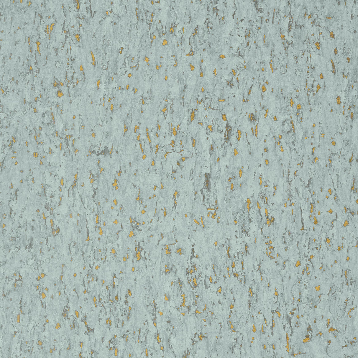 Thibaut Montado Cork Aqua On Metallic Gold Wallpaper