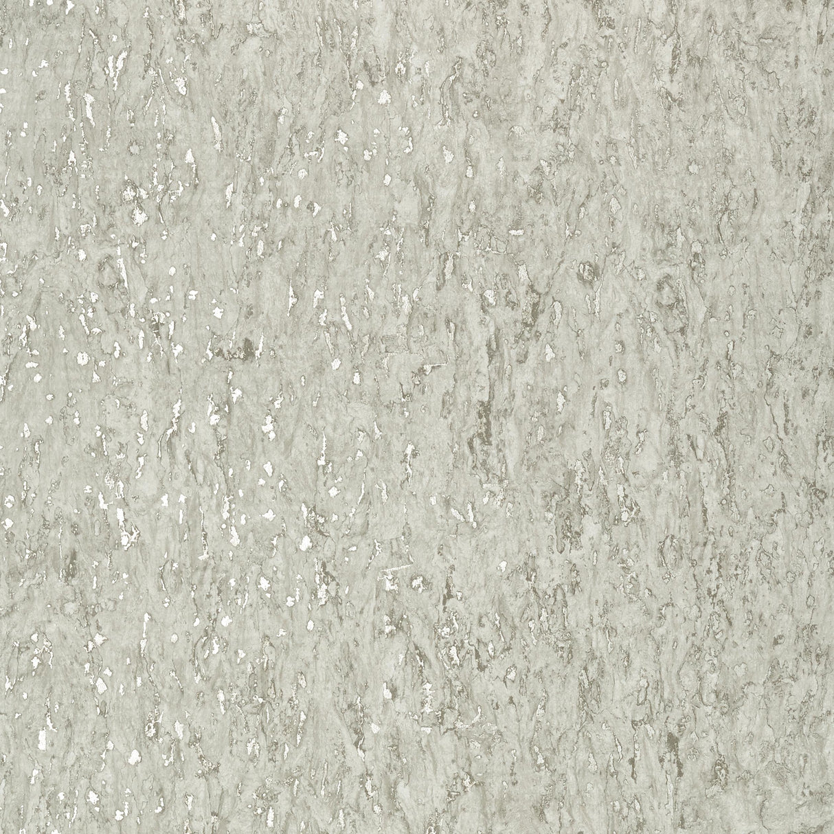 Thibaut Montado Cork Putty And Metallic Pewter Wallpaper