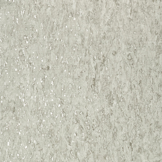 Thibaut Montado Cork Putty And Metallic Pewter Wallpaper