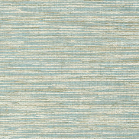 Thibaut Jindo Grass Beige On Mineral Wallpaper