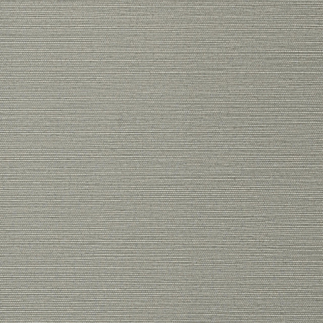 Thibaut Taluk Sisal Dark Grey Wallpaper
