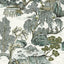 Thibaut Asian Scenic Grey Wallpaper